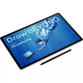 Wacom MovinkPad Pro 14, com fios e sem fios, 5080 lpi, 302 x 189 mm, USB/Bluetooth, 1 cm, caneta