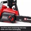 Motosserra sem fio EINHELL GP-LC 36/40 Li BL-Solo 36V (2x18V) vermelho/preto — sem bateria e carregador