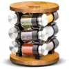 Lamart LT7051 Conjunto de 12 frascos de vidro para especiarias com suporte
