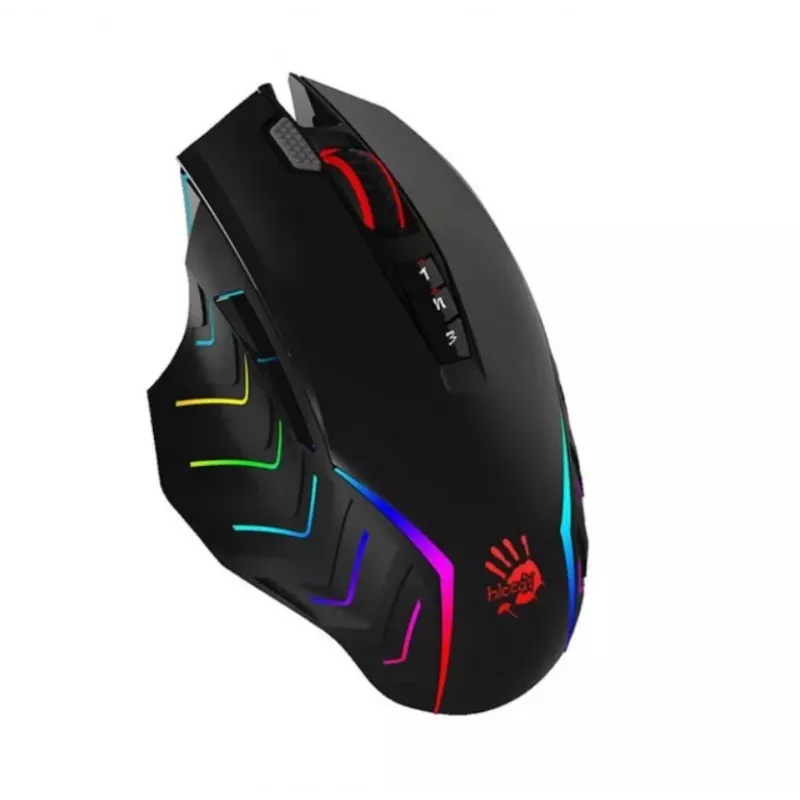 Rato A4Tech Bloody J95S Stone preto USB (ativado) A4TMYS47300