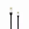 Cabo Sbox USB 2.0-Type-C/2.4A preto/prateado 1,5 m