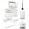 Conjunto de batedeira manual Bosch MFQ36490 ErgoMixx 450 W branco/cinzento