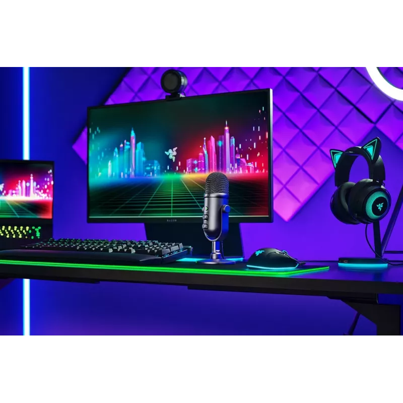 Microfone de estúdio Razer SEIREN V2 PRO