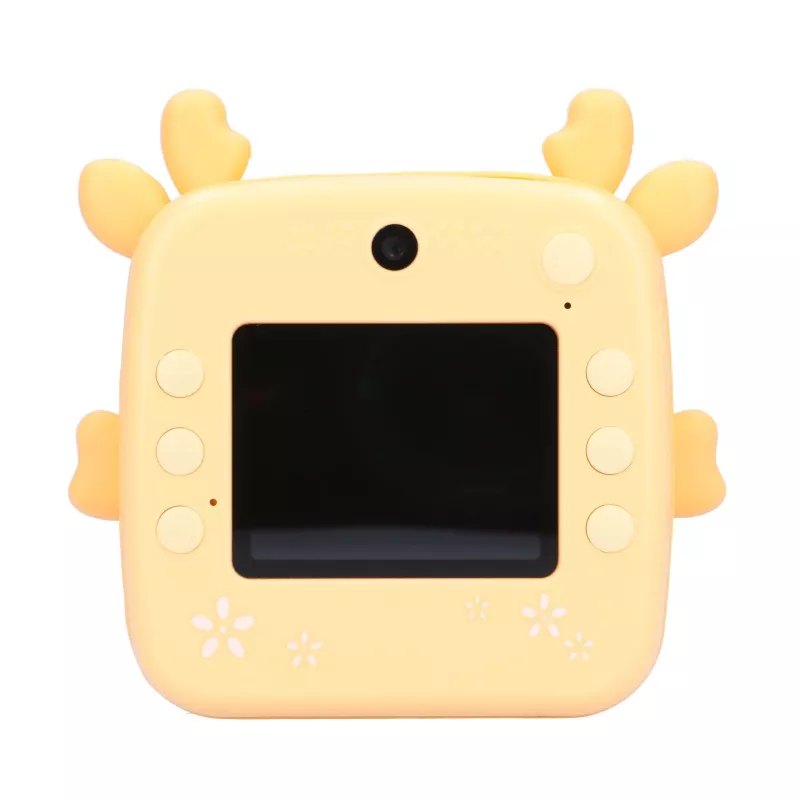 Impressora de recibos térmica Extralink EPP-006 com 3 rolos de papel térmico amarelo