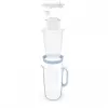 Jarra de filtragem de água BRITA Glass Kanne ONE com 2 x cartuchos MAXTRA+ PRO (modelo 126032)