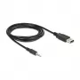 Cabo de áudio USB 2.0-A/2,5-mm DeLOCK 83788