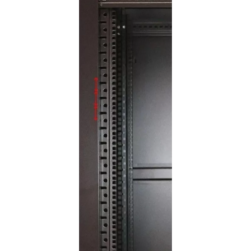 Extralink armário rack 32U 600x1000 preto de chão