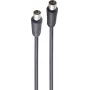 Cabo coaxial ShiverPeaks BS80027-128S 7,5 m IEC preto