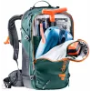 Mochila de avalanche Deuter Alproof 30 SL - preto/verde denim