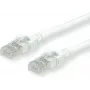 ROLINE - Cabo de rede - RJ-45 (M) para RJ-45 (M) - 50 cm - UTP - CAT 6a - isento de halogéneos, moldado, multifilamento - branco (21.15.2760)