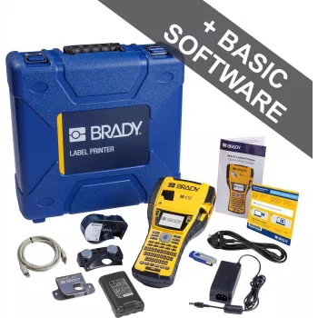 Brady Corporation M410-KIT-EU Impressora de etiquetas portátil Térmica direta QWERTY 300 dpi – Impressora (177184)