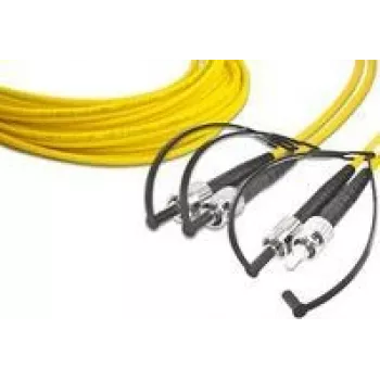 Lightwin LDP-09 ST-ST 1.0 cabo de fibra ótica 1 m 2x ST OS2 amarelo (LDP-09 ST-ST 1.0)