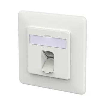 METZ CONNECT 130D371027-I E-DAT C6A IDC UP branco tráfego (130D371027-I)