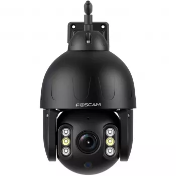 Câmara Wi‑Fi exterior Pan & Tilt Foscam SD8P (preto) 1080p visão noturna