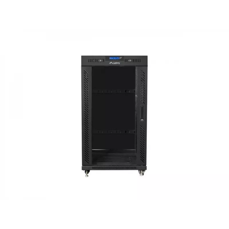 Armário rack autónomo LANBERG FF01-6822-12BL 22U preto 1200 kg