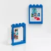 Moldura LEGO PICTURE FRAME, (L)191 x (A)268 mm, azul em plástico ABS, com 4 encaixes, empilhável, adequada para - 1 unid. (41131731)
