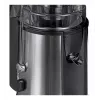Extrator de sumo CLATRONIC AE 3532 1000 W, caixa em aço inoxidável, depósito de polpa de 2 L, 2 velocidades, anti-pingos