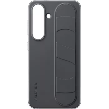 Capa protetora com suporte vertical para Samsung S25 da Samsung, preta