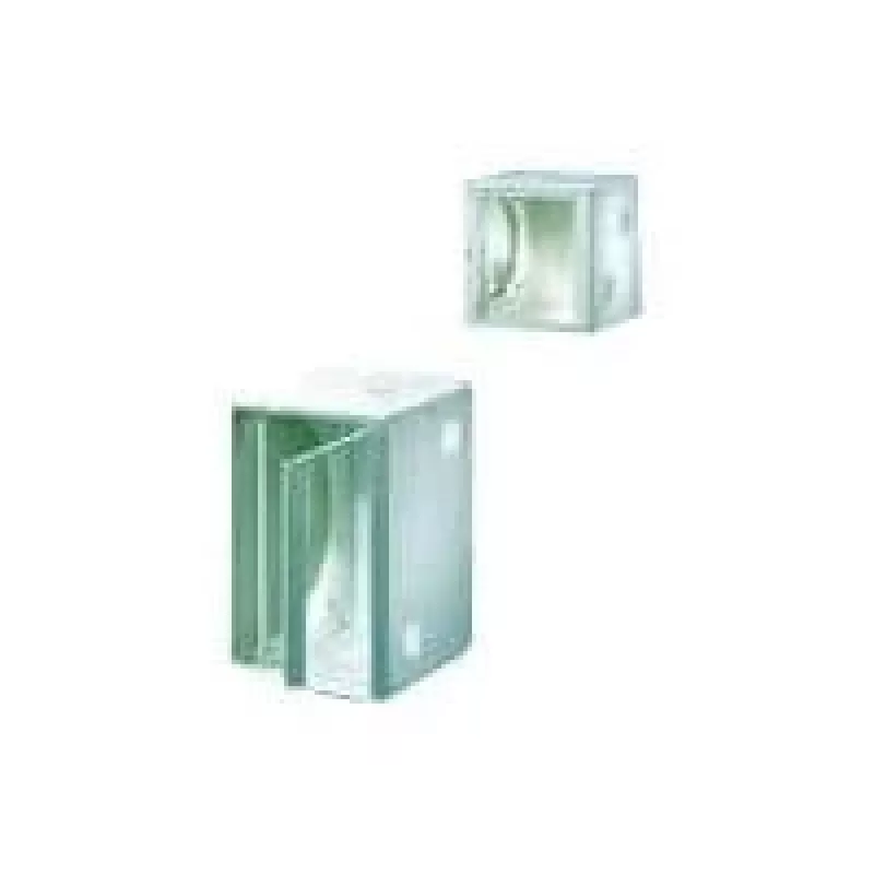 Rittal FlatBox - Caixa - adequada para montagem na parede - RAL 7035 - 6U - 48,3 cm (19 polegadas)