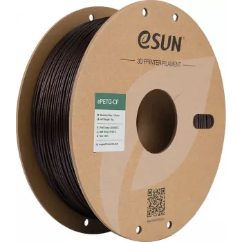 EPETG-CF 1,75mm preto vermelho 1kg ESUN 3D FILAMENT (EPETG-CF-P175BR1)