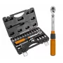 Chave dinamométrica bidirecional Neo Tools 1/4, 5-25NM, conjunto de 21 peças