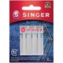 Agulhas de máquina de costura SINGER 100/16 modelo 250053603 – pack de 5