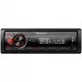 Pioneer MVH-130DAB - Preto - Vermelho - 1 DIN - 200 W - 50 W - Android - Botão rotativo