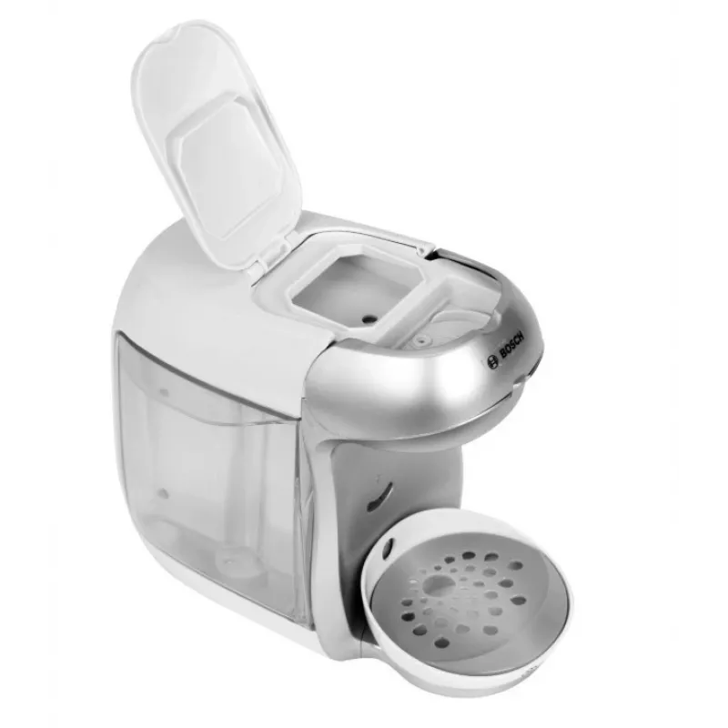 Máquina de café de brincar KLEIN Bosch Tassimo 9231 – máquina de café de brincar, prateada, roleplay para crianças