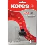 Rolo de fita Kores para Epson IR 40 T, preto/vermelho adequado para Casion FR105/SR110/FR110/FR120/FR120C (G745SR)