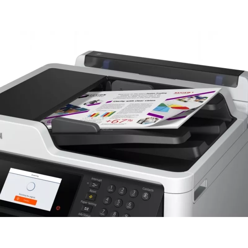 Epson WorkForce Pro WF-M5799DWF Impressora jato de tinta P/B multifunções A4, contador de 100K a 180K (usada)