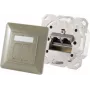Tomada de rede 2 x RJ-45 ShiverPeaks 74280-GR – Cat6a, 500 MHz, caixa metálica, cinzento/prateado