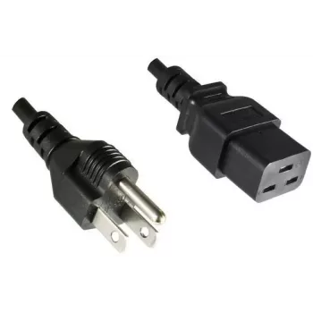 Cabo de alimentação Microconnect PE110518 preto 1,8 m conector fêmea C19