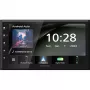 Moniceiver Double-DIN Kenwood com Android Auto, Apple CarPlay, sintonizador DAB+, ligação para câmara de marcha-atrás