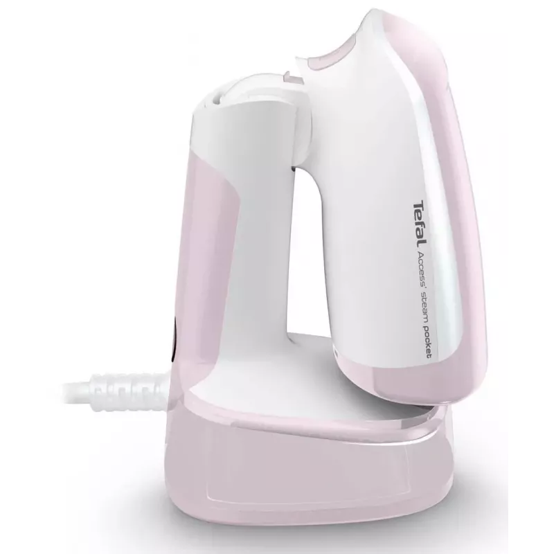 Escova a vapor Tefal DT3050, 1300 W, vapor 20 g/min, depósito 0,12 L, cabo 2,6 m, rosa