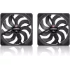 Noctua NF-A14x25 G2 PWM Sx2-PP chromax.preto 140mm conjunto de duas ventoinhas