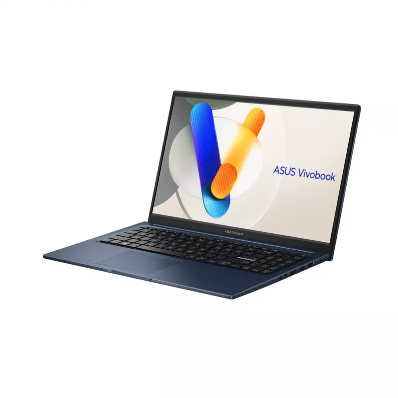 Portátil ASUS Vivobook 15 X1504VA-BQ4291 — Intel Core 5 120U, 15,6 polegadas FHD IPS-Level 60Hz 250 cd/m² antirreflexo, 16GB DDR5, 512GB SSD, Intel Graphics, WLAN+BT, Câmara 720p, 42Wh, sem sistema operativo