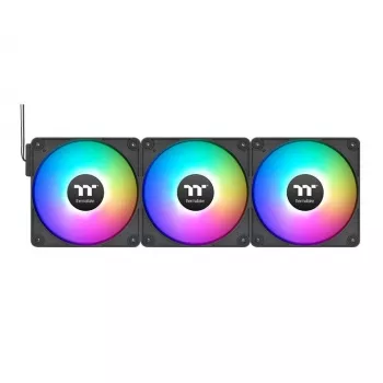 Ventoinha Thermaltake CT140 EX ARGB Sync 14 cm rolamento hidráulico preto