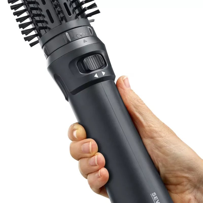 Modelador de cabelo Severin WL 0241 escova de ar quente preto 1000 W 1,8 m