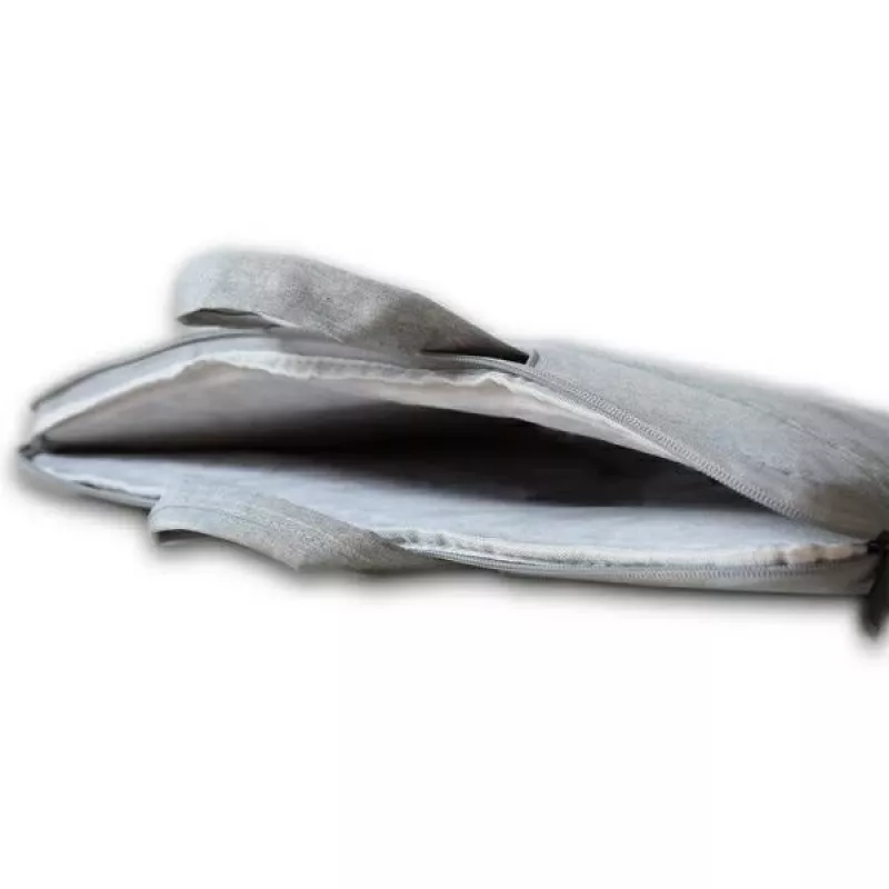 Mala para portátil Beline 16 – cinzenta, material resistente e leve, compatível com portáteis de 16 polegadas