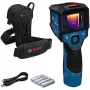 Câmara térmica a bateria GTC 12V-450-13 Professional, detetor térmico Azul/Preto, sem bateria e carregador, em mala de ferramentas