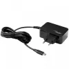 Fonte de alimentação para portátil Akyga AK-ND-81 USB-C GaN 65 W, PD 3.0, 5–20 V, cabo de 1,8 m, preto