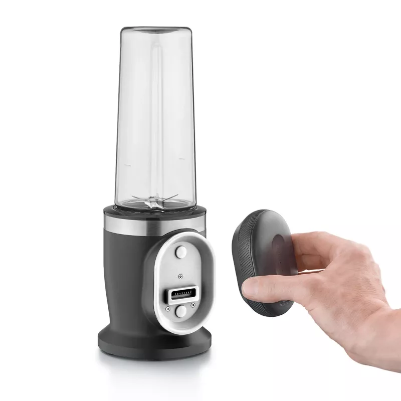 Caso Liquidificadora com bateria | Click & Blend | Aparelho de mesa | 240 W | Material do jarro Tritan | Capacidade do jarro 0,5 L | Aço inoxidável/preto mate