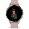 Garmin Venu 3S 3,05 cm (1,2) AMOLED 41 mm Digital 390 x 390 píxeis Ecrã tátil Dourado, Rosa Wi-Fi GPS (Satélite)