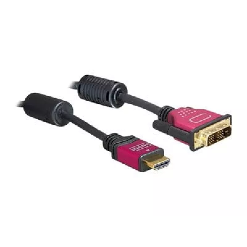 Cabo HDMI - DVI DeLOCK 84343 3,0 m ficha / ficha