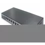 Switch de rede Digitus 8 portas Gigabit PoE, desktop, L2 gerido, 2 portas uplink, SFP, 86 W, af/at