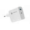 Carregador para dispositivos móveis NATEC NUC-2144 universal, branco, CA, carregamento rápido, interior