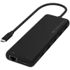 Adaptador multiporta USB-C Satechi ST-P3D13K 13-em-1 com suporte para três ecrãs