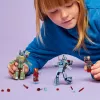 Brinquedo de construção LEGO Marvel Super Heroes Iron Man War Machine conjunto 76320, 204 peças, 2 minifiguras, 100 mm de altura