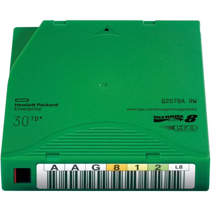 HPE LTO-8 Ultrium 30TB RW cassete de dados