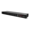 Logilink IP PDU Control Unit - Unidade de distribuição de energia (para montagem em rack) - corrente alternada 110-240 V - Ethernet - entrada IEC 60320 C20 - saída
